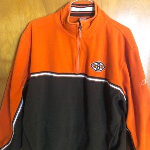 Cleveland Browns Mens Large Pullover Fleece NFL QZ